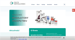 Desktop Screenshot of metalchem.pl