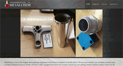 Desktop Screenshot of metalchem.co.za