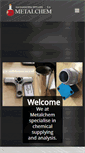Mobile Screenshot of metalchem.co.za